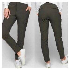 ATHLETA 6 Olive Green Wander Utility Pant